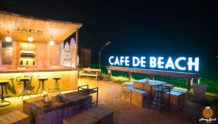 Cafe De Beach บาร์ริมทะเลบรรยากาศดีที่เมืองพัทยา