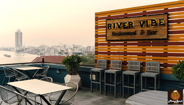 River Vibe Restaurant and Bar บาร์ลับกับวิวสุดปังของตลาดน้อย awaygpub